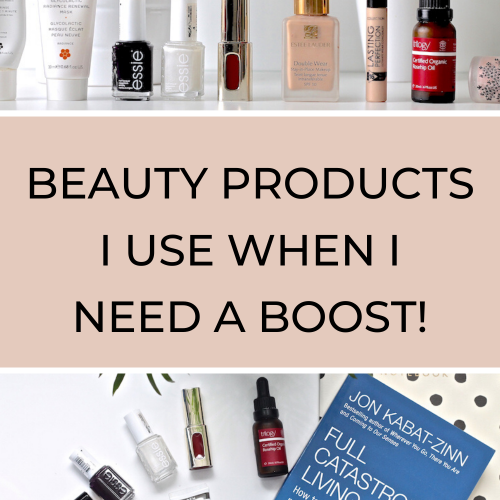 BEAUTY PRODUCTS FOR A PICK ME UP