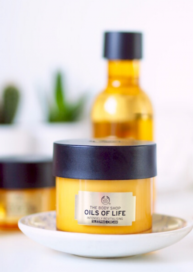 the body shop oils of life skincare review