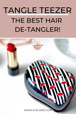 tangle teezer review-one of the best hairbrushes for reducing damage and getting out knots