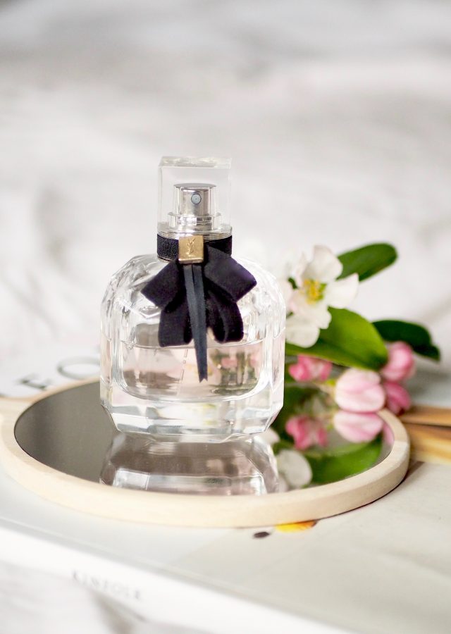 YSL Mon Paris perfume, a romantic scent that's light and floral. The perfect perfume for spring/summer www.ayelined.com