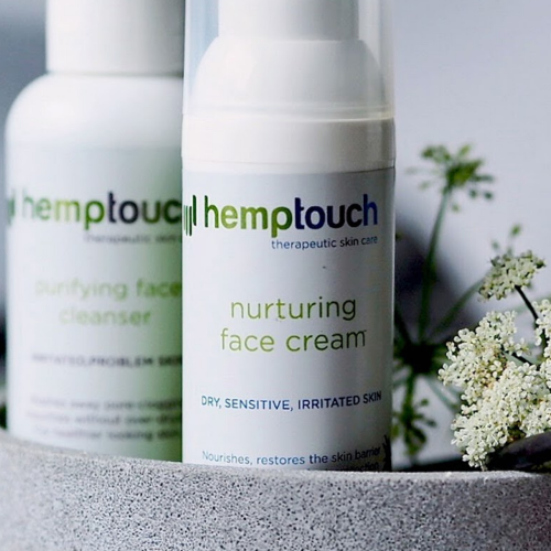 HEMPTOUCH-sustainable, organic skincare for sensitive skin using hemp/cannabis