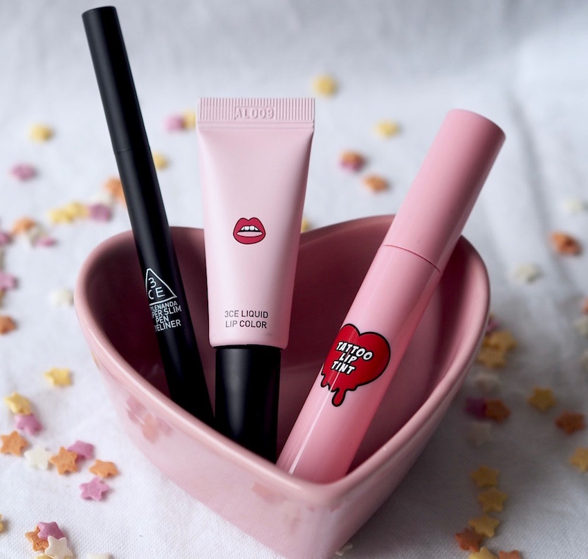 three concept eyes (3ce) one of the best and coolest Korean makeup brands from the blogger Stylenanda