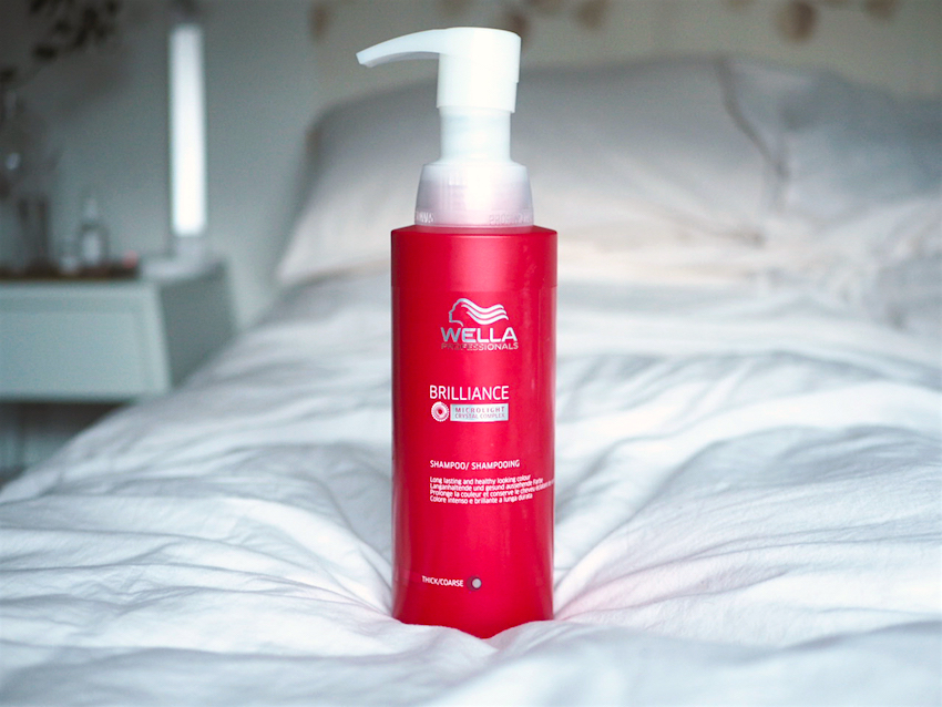 well brilliance shampoo, amazing shampoo for coloured hair that won't strip colour.