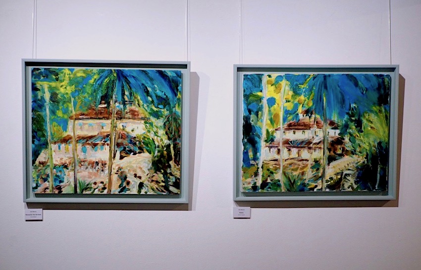 Val Menon artworks from the exhibition Seeing Kerala at Coburg House