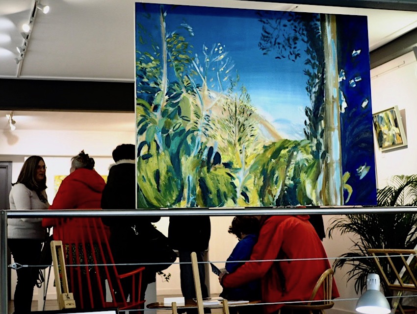 Val Menon artworks from the exhibition Seeing Kerala at Coburg House