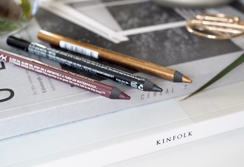 nyx slide on glide on waterproof eyeliners review