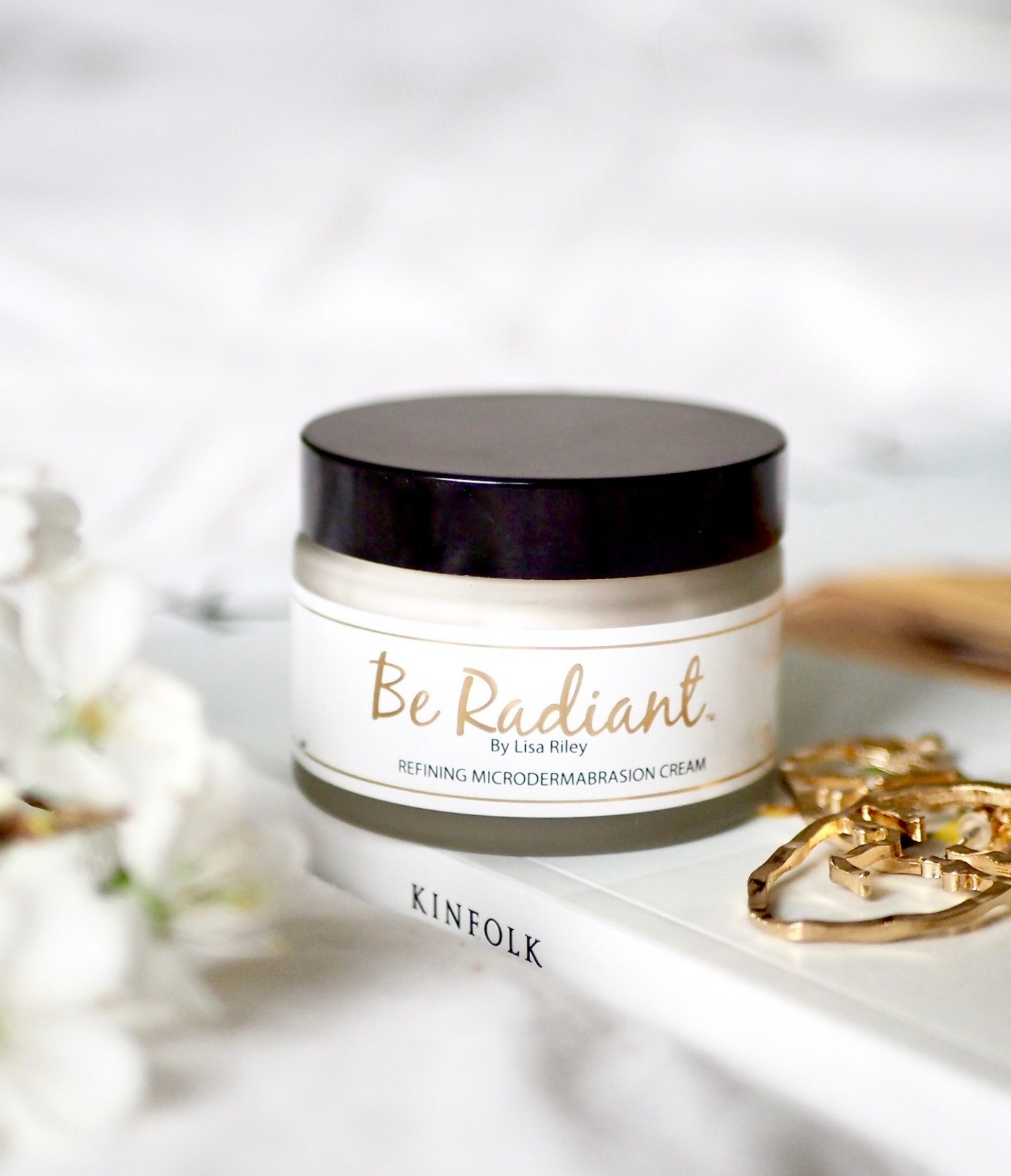 lisa riley be radiant skin care refining microdermabrasion cream, amazing gentle but powerful glycolic microdermabrasion for brightening and exfoliating even sensitive skin