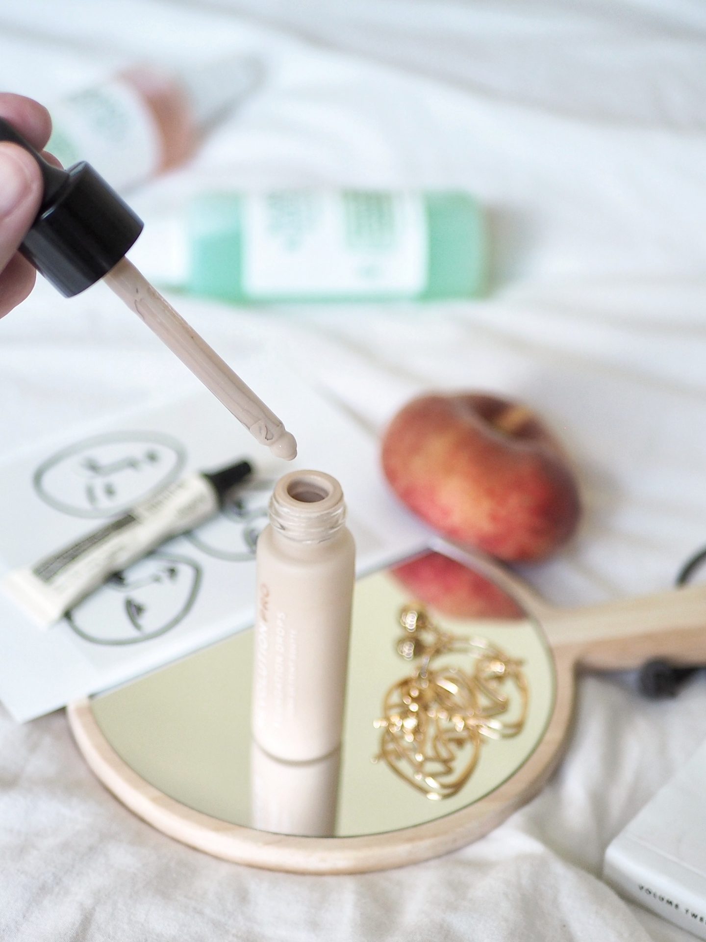 revolution pro foundation drops is cruelty-free , light weight base that gives a satin medium coverage. An amazing drugstore foundation www.ayelined.com