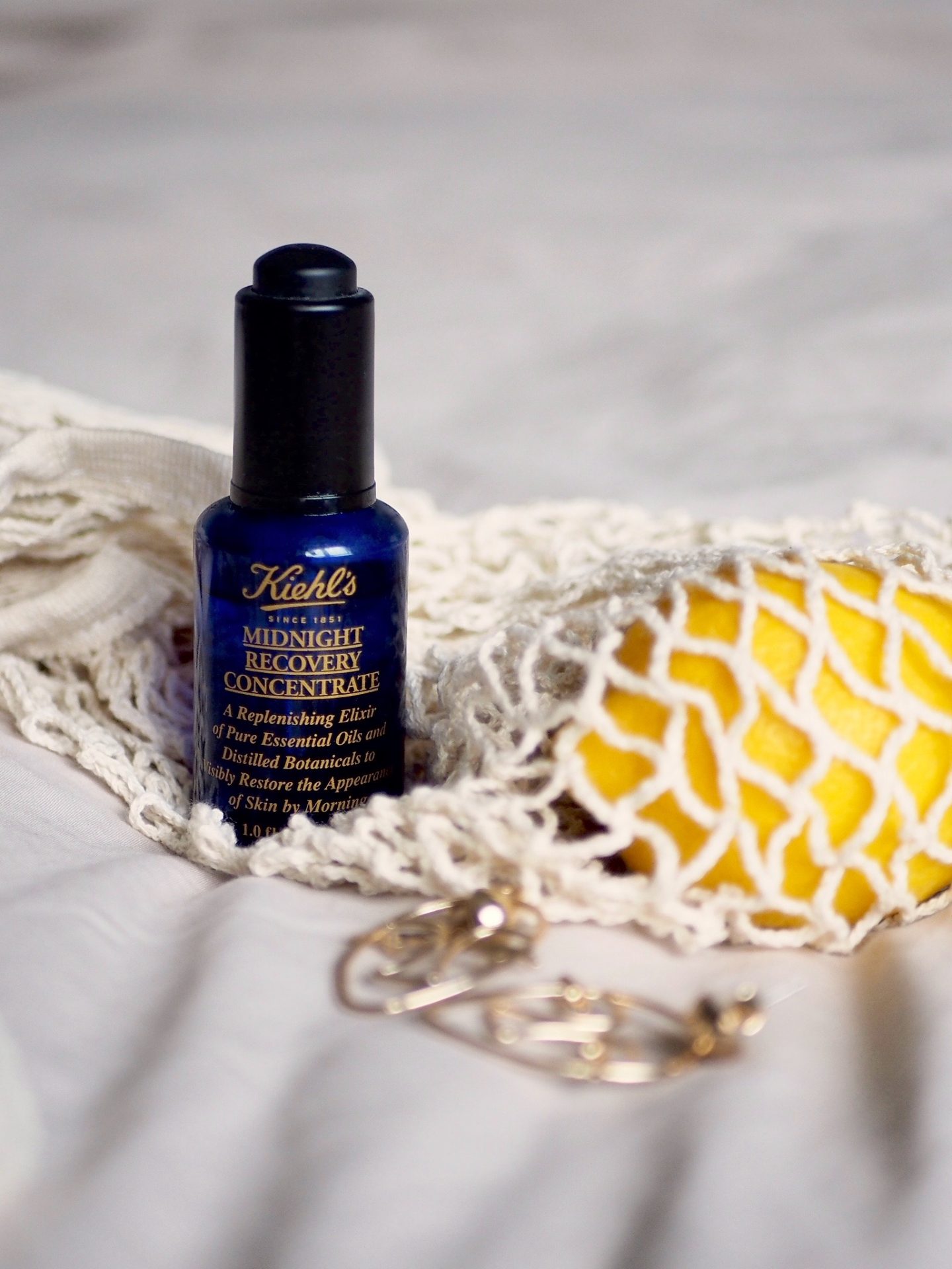 photo of Kiehl's Midnight Recovery Concentrate, one of the best facial oils to deeply hydrate and soothe