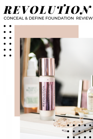 revolution conceal define foundation full coverage reviews