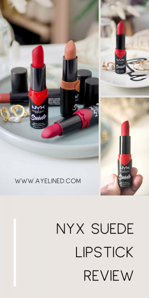 NYS suede lipstick review