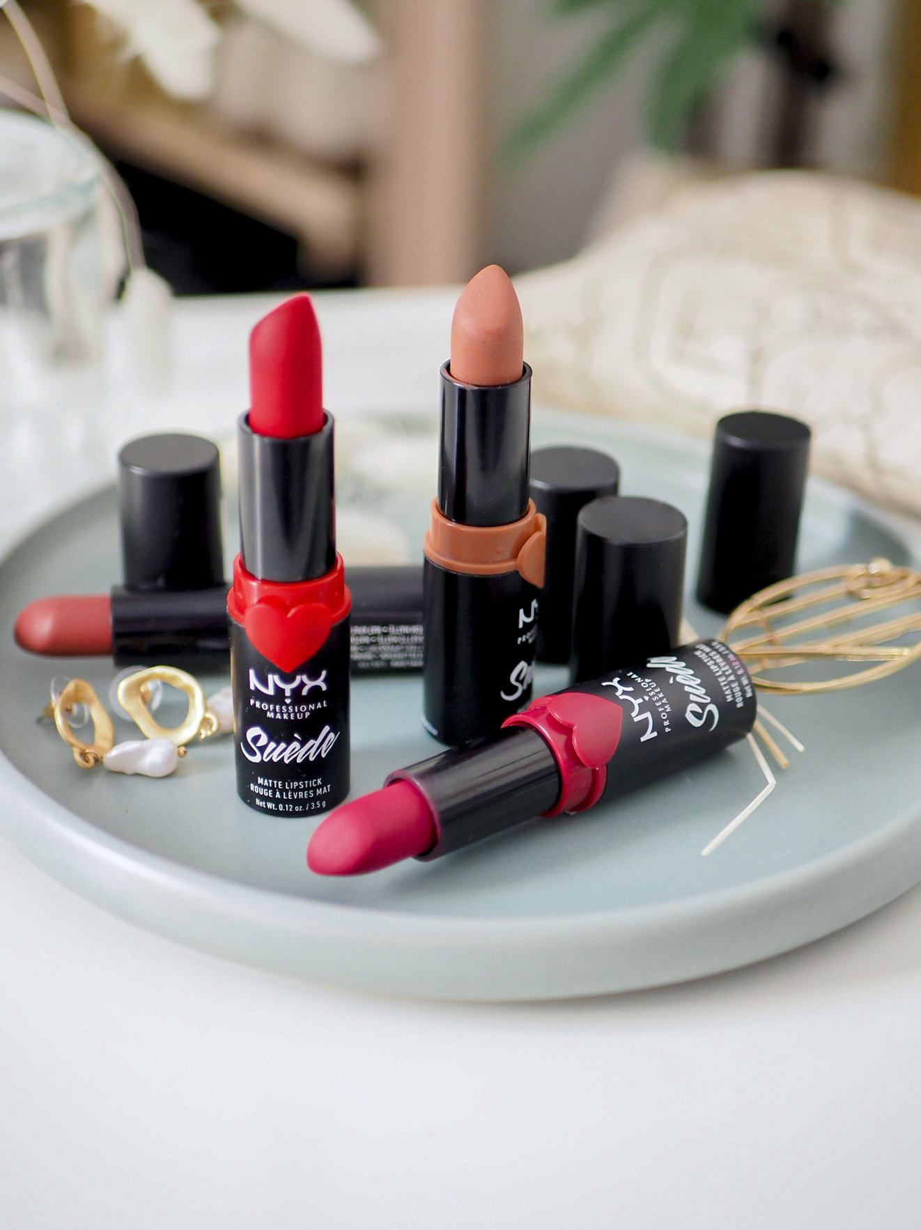 NYX suede matte lipstick review