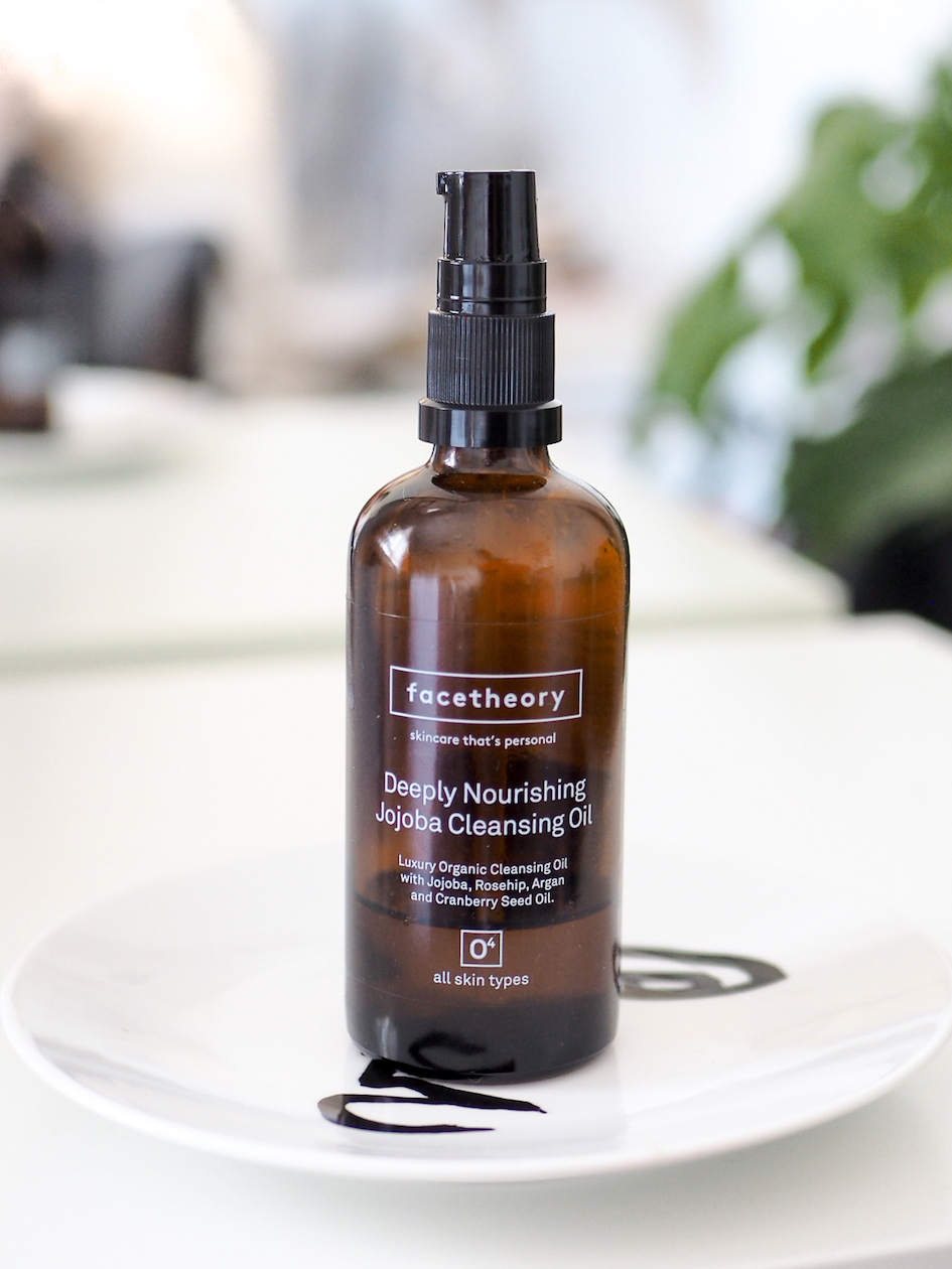 facetheory deeply nourishing jojoba cleansing oil review