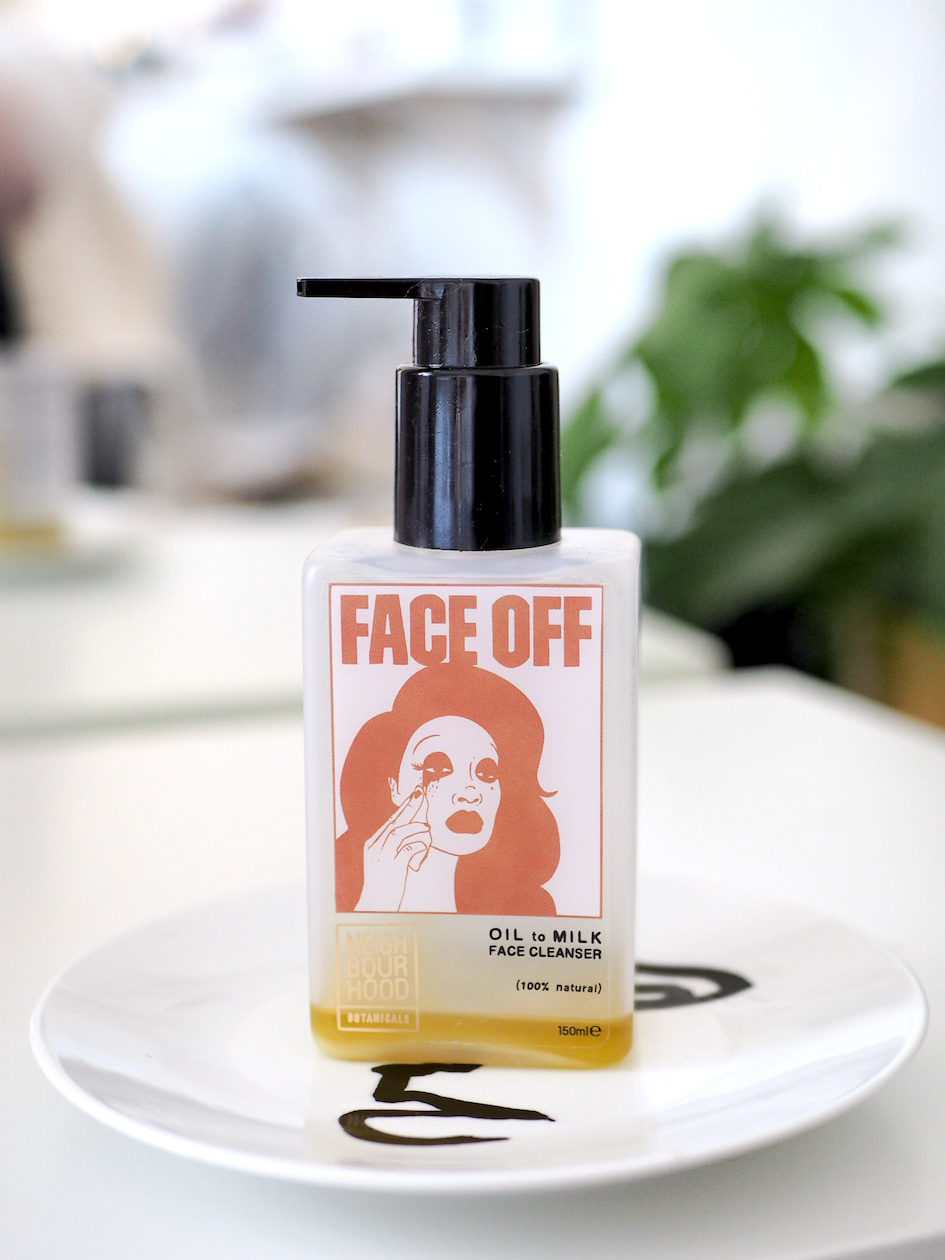 neighbourhood botanicals oil to milk face cleanser review