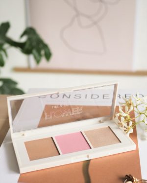 image of flower beauty lift and sculpt contour palette, the perfect blush and contour for pale skins
