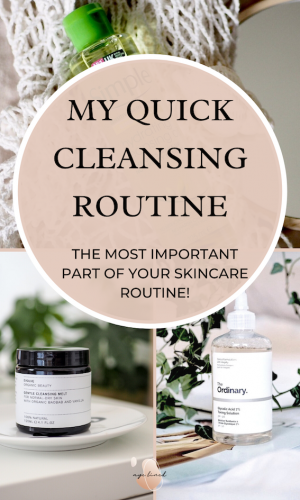 cleansing routine for the face