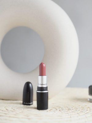 mini MAC lipstick in Twig, one of MAC's bestselling lipsticks