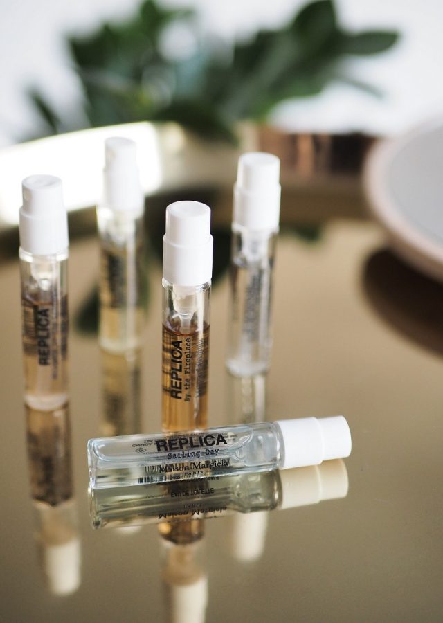 review of maison margiela replica memory box sample perfumes