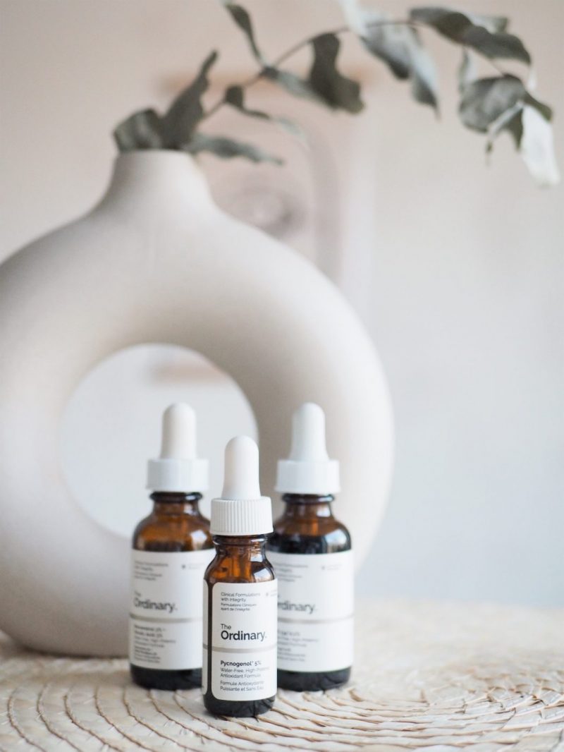 photo of anti-pollution/ antioxidant skincare products as part of an article explaining why we should be using anti-pollution products in our skincare routines