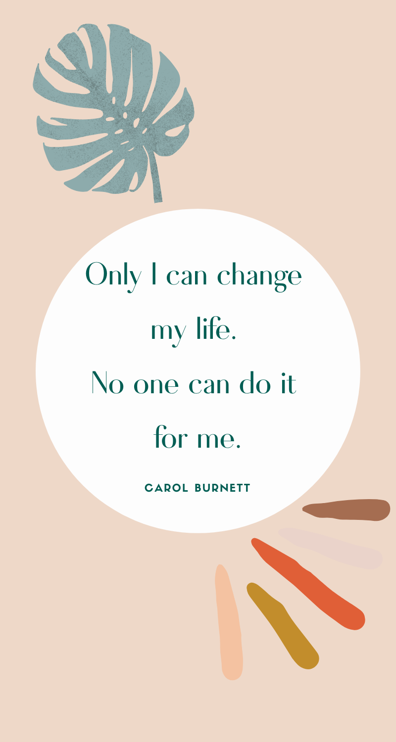 inspirational quote for change and growth
