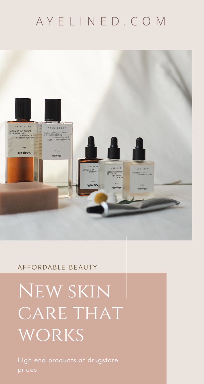 Pinnable image for Typology skincare review